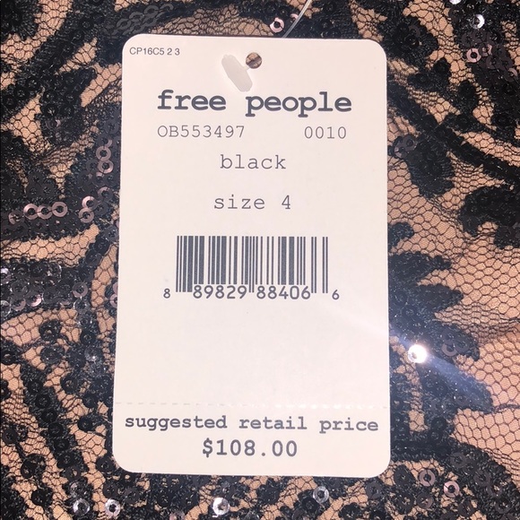 FREE PEOPLE Night Shimmers Mini Dress - Picture 12 of 14